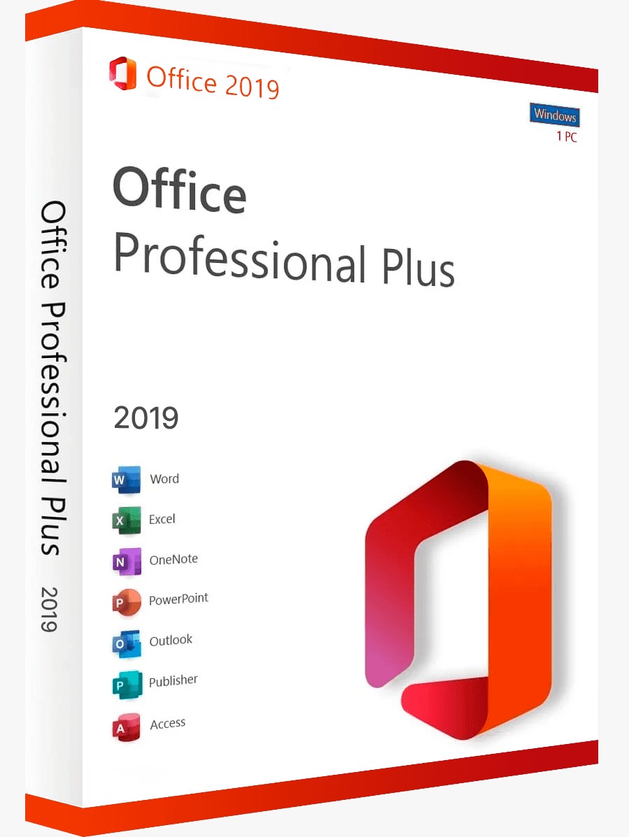 Office Professional Plus 2019
Online Activation (Lifetime)